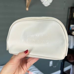 Summer fridays makeup pouch